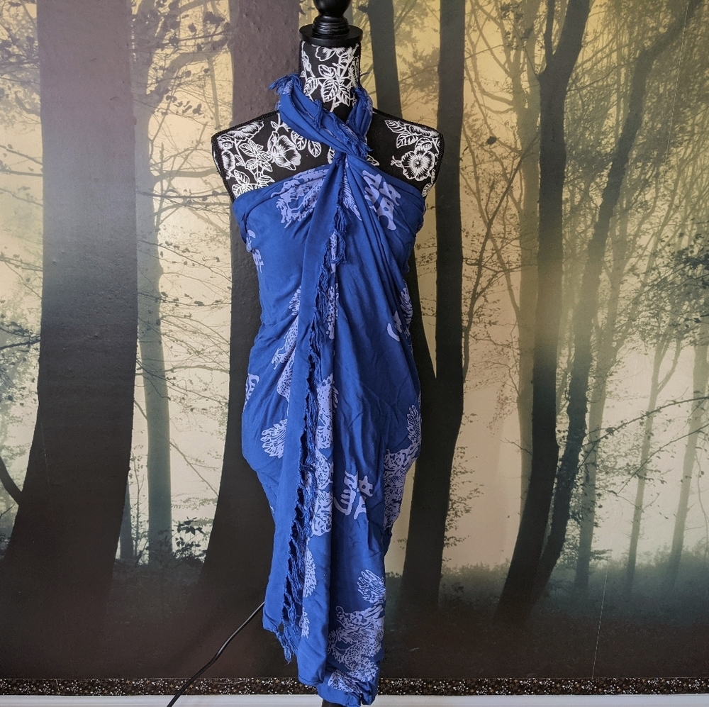 Large Sarong with Dragons from Hawaii